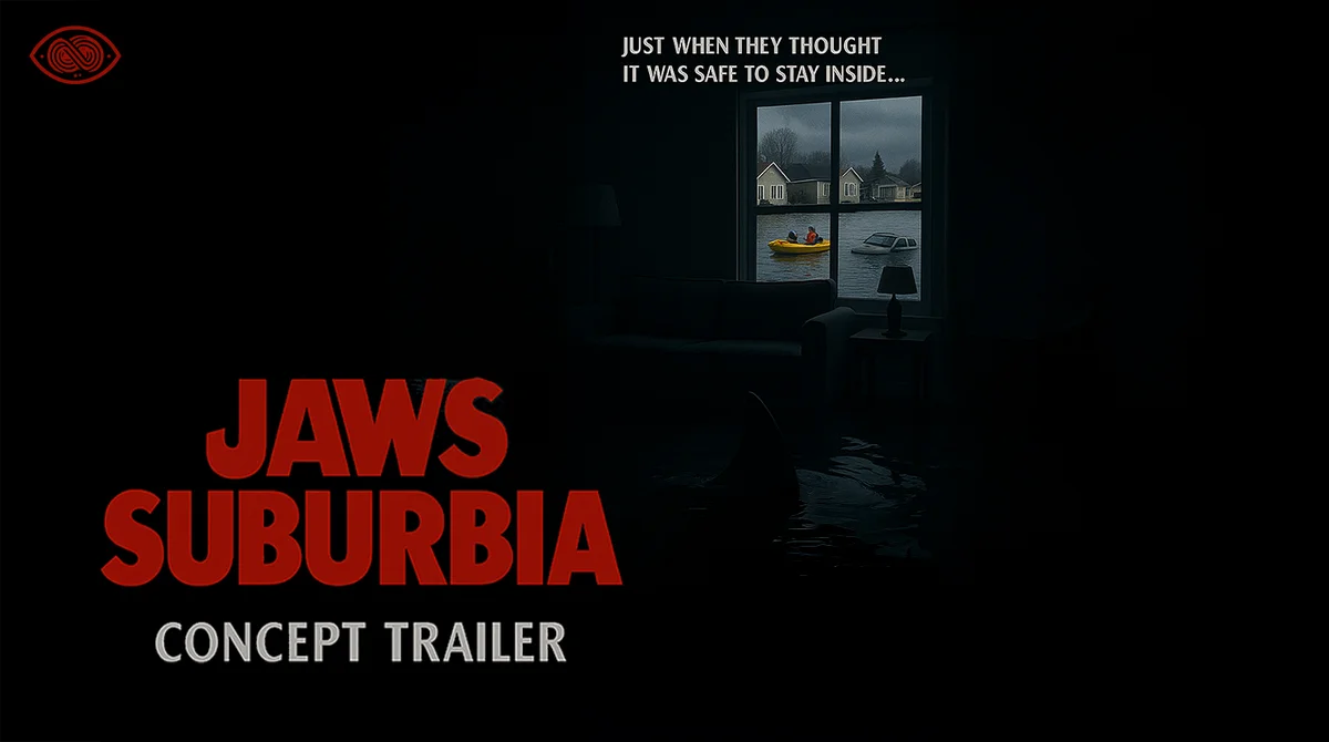 JAWS Suburbia concept trailer artwork